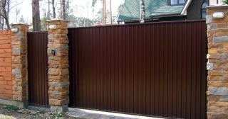 Купить откатные ворота консольные Вязьма, цена от 2749 руб.