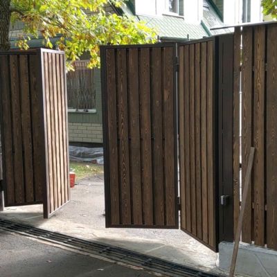 Купите и Закажите Ворота Гармошка: Лучшая Цена от 46472 руб, Установка под Ключ и Доставка в Вязьме и по Области
